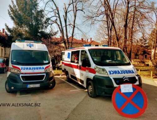 U SUDARU KOD ALEKSINCA JEDNA OSOBA POGINULA ,VOZAČ POBEGAO S MESTA NESREĆE